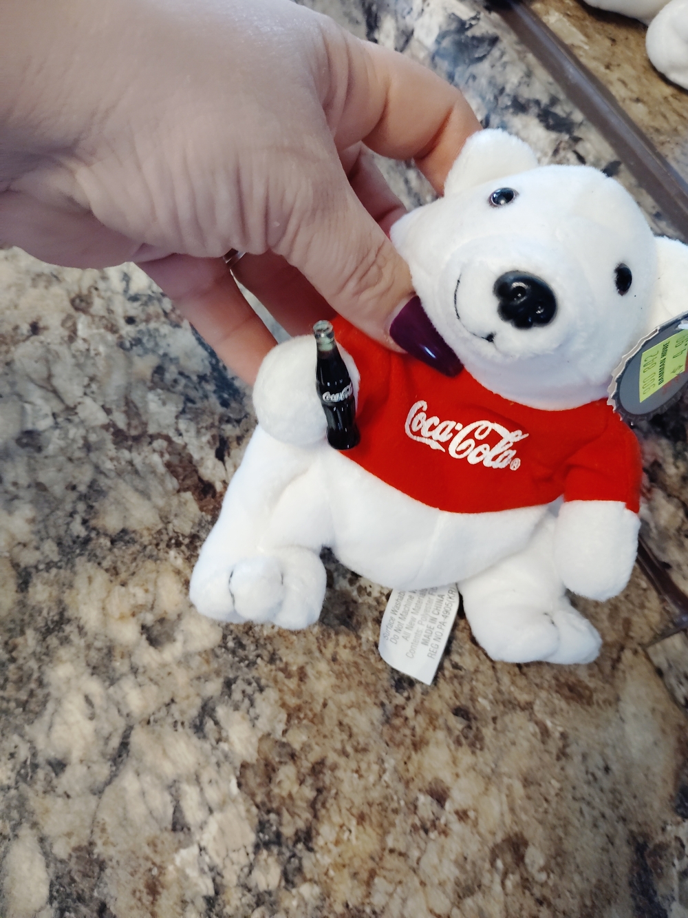 Coca-Cola Collectors Plush All Have Coca-Cola Bottle In Their Hand With Tags - Picture 7 of 9